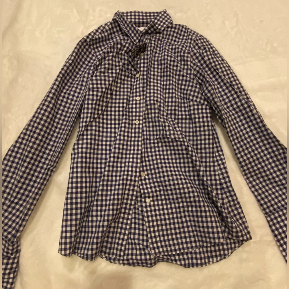 Plaid Button-Down Cowboy Shirt